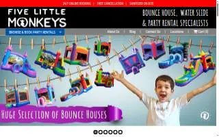 Bounce-N-Party website