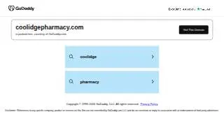 Coolidge Pharmacy of Berkley website