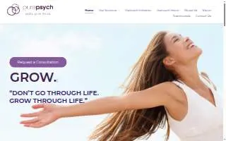 Pure Psychiatry of Michigan website