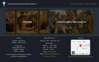 Ascension of Christ Lutheran Church & Child Care website