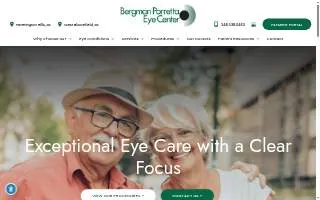 Bergman Porretta Eye Center website