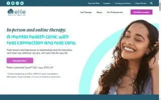 Ellie Mental Health of Centennial website