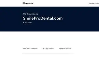 SmilePro Dental of Beverly Hills website