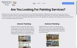 Big Painter Guys website