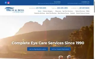Crew & Boss Eye Associates website