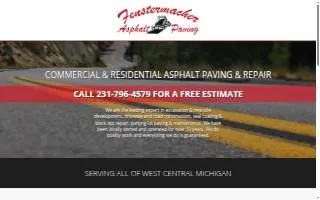 Fenstermacher Asphalt Paving LLC website