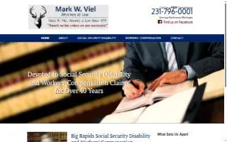 Mark Viel Attorney at Law website
