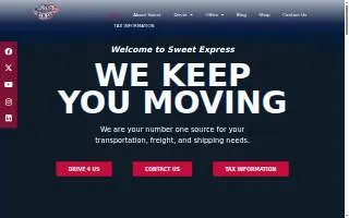Sweet Express, LLC of Big Rapids website