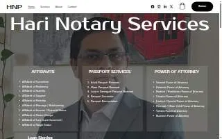 Hari Notary Public of Birmingham website