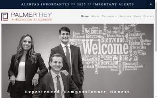 Palmer Rey PLLC of Birmingham website