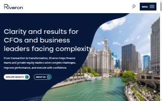 Riveron Consulting LLC website