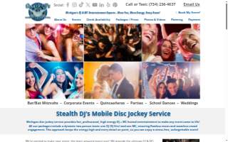 Stealth DJ's Mobile Disc Jockey Service - Michigan DJ & MC Entertainment of Birmingham