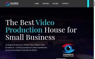 Changing Productions website