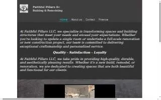 Faithful Pillars llc website