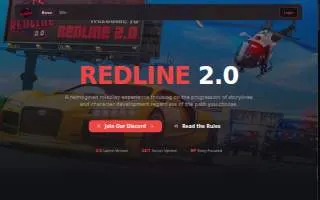 Redline Brewing Company website
