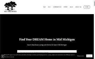 Tall Oaks Realty website