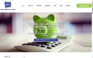 Bookkeeping Made Simple, LLC website