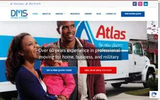 DMS Moving Systems - Atlas Van Lines website