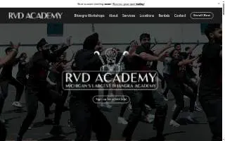 RVD Academy of Canton website