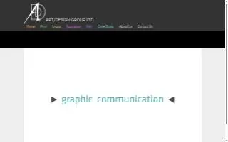 Art/Design Group, Ltd. website