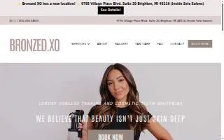 Bronzed XO website