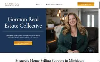 Gorman Real Estate Collective website