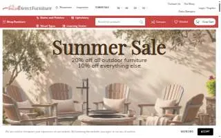 Amish Direct Furniture of Clinton Township website
