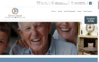 Clinton Creek Assisted Living Memory Care website