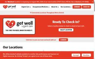 Get Well Urgent Care Of Macomb website