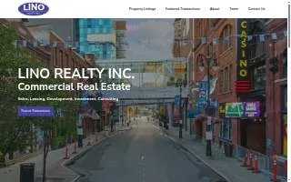 Lino Realty Inc. website