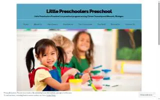 Little Preschoolers Preschool website