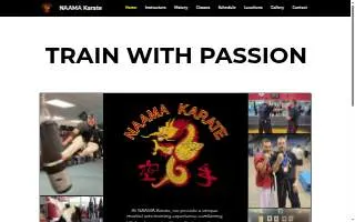 Naama Karate of Clinton Township website
