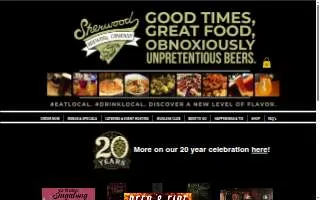 Sherwood Brewing Company website