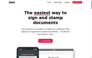 Stamper and Company website