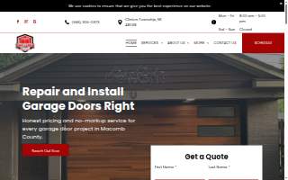 Thapa Garage doors of Clinton Township