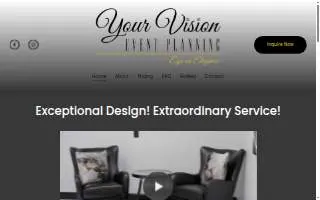 Your Vision Event Planning of Clinton Township website