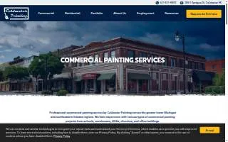 Commercial Painting Services website