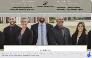 Dutcher Funeral Home website