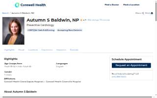 Autumn Baldwin, A-GNP