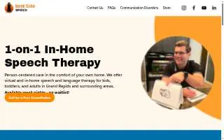 Best Side Speech website