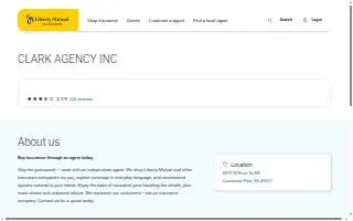 Clark Agency of Comstock Park website