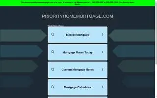 Priority Home Mortgage - Grand Rapids website