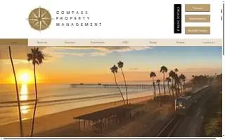 Compass Property Management of Cutlerville website