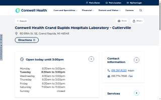 Corewell Health Grand Rapids Hospitals Laboratory - Cutlerville