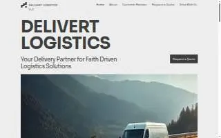 Delivert Logistics LLC website