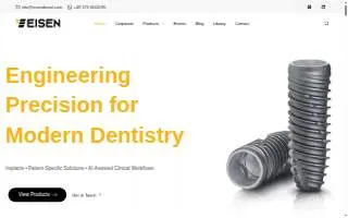 Eisin Periodontics & Implant Dentistry of Cutlerville website