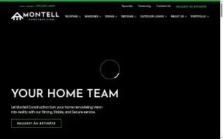 Montell Construction of Walker website