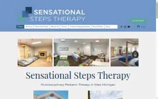 Sensational Steps Therapy - Kentwood of Cutlerville website