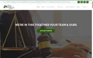 The Law Offices of Sean Patrick Cox website
