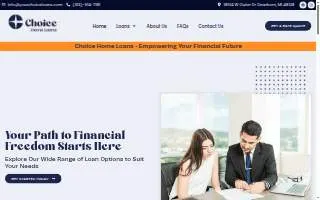 Choice Home Loans website